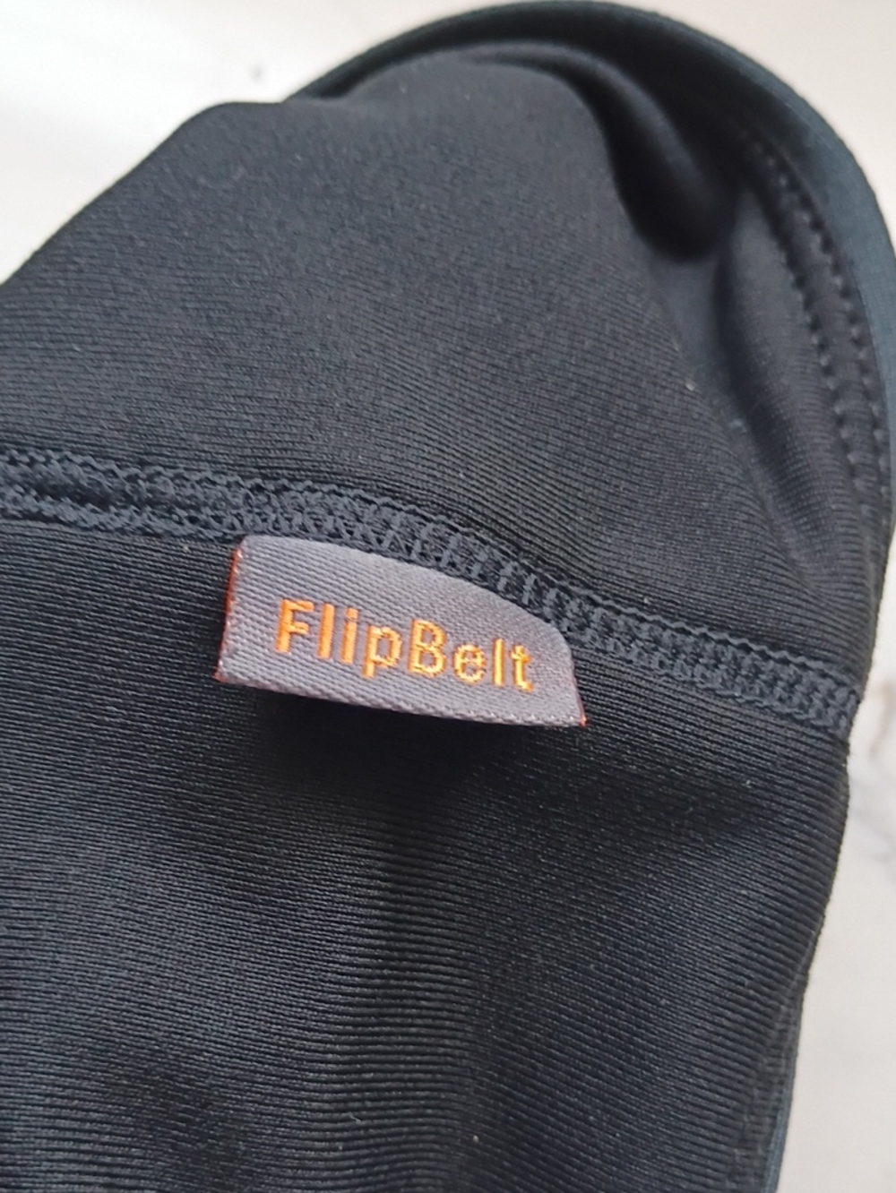 FlipBelt Black Running Waist Pack Belt - Picture 5 of 6